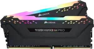 32 GB RAM DDR4  (2×16 GB) 3600 MHz, Corsair VENGEANCE RGB PRO, colore nero