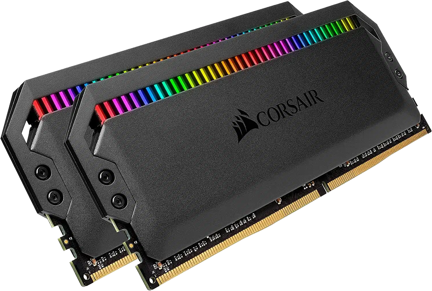 32 GB RAM DDR4 (16 x 2 GB) 3600 Mhz, Corsair Dominator Platinum RGB, colore nero