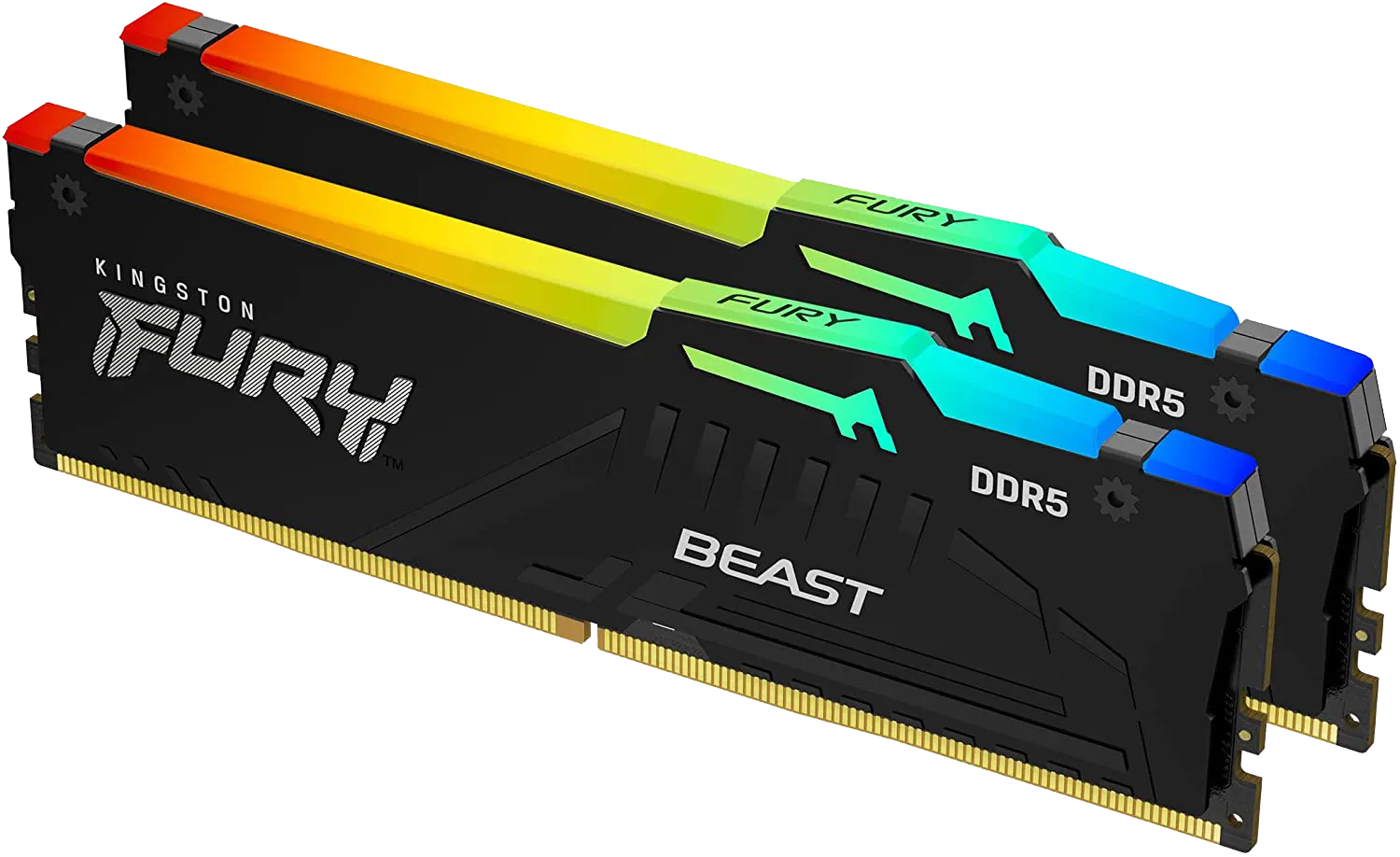 32GB RAM DDR5 (2x16GB) 6000Mhz, Kingston Fury Beast, RGB