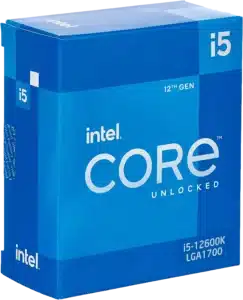 CPU Intel Core i5-12600K 4,9 GHz, 6 core – LGA1700