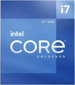 CPU Intel Core i7-12700K, 8C+4c/20T, 3.60-5.00GHz