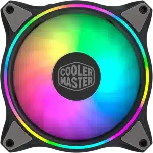 Cooler Master Masterfan Mf120 Halo Argb, Illuminazione Rgb Indirizzabili A Doppio Anello, Multicolore