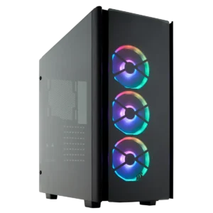 Case da Gaming Mid-Tower, Corsair Obsidian 500D RGB SE  Premium in vetro temperato e alluminio