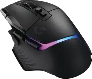 Mouse Gaming Wireless Logitech G G502 X PLUS, RGB, 25.000 DPI, colore nero