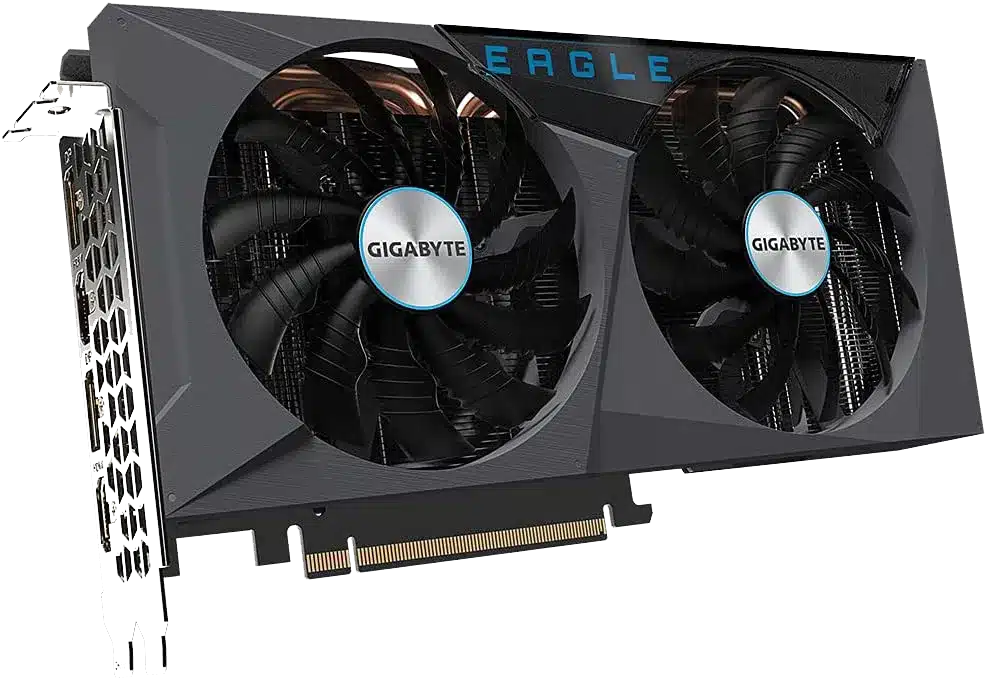 Scheda grafica GeForce RTX 3060 Ti Eagle OC 8GB V2 LHR, Gigabyte