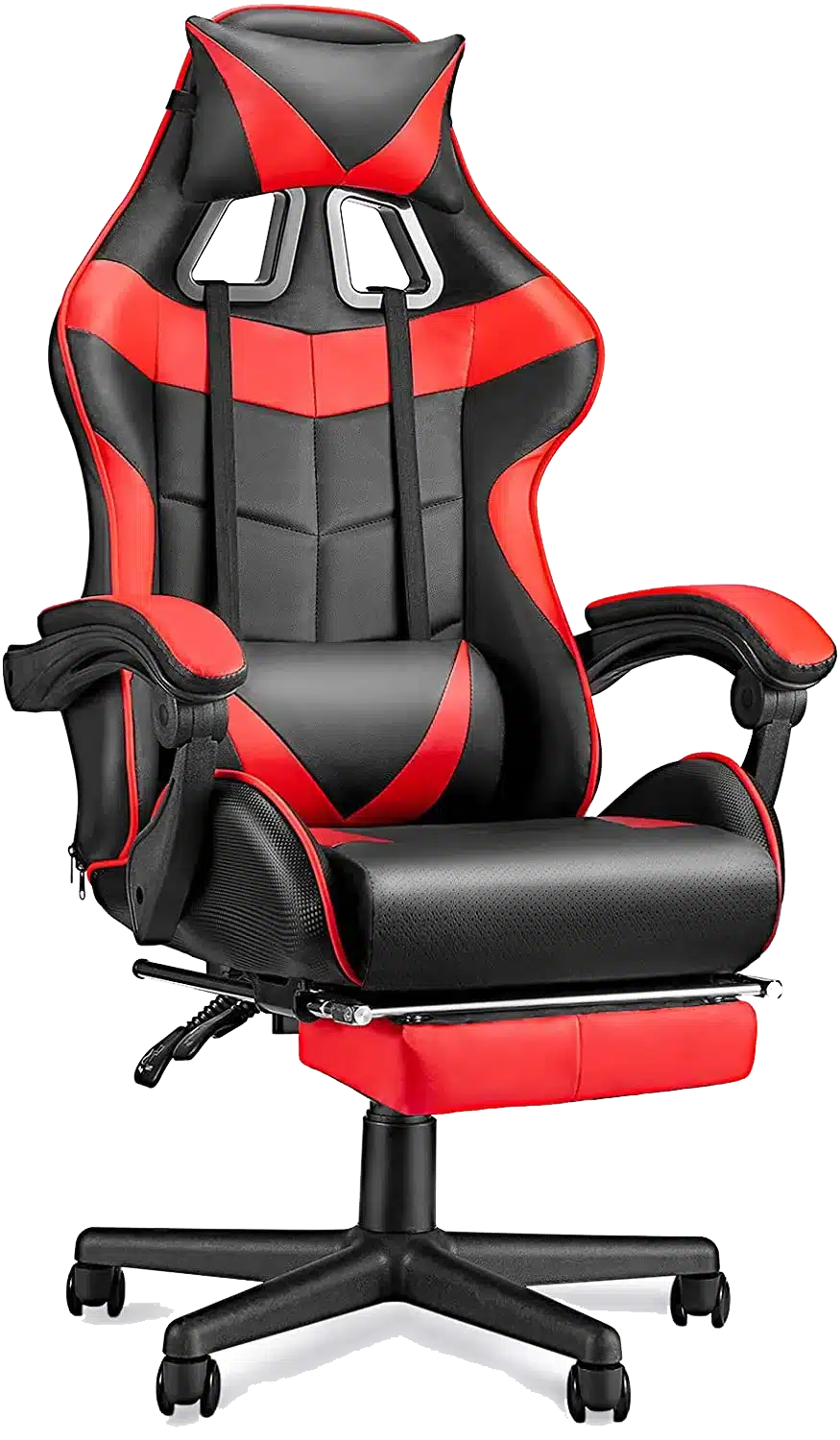 Sedia da Gaming Massaggiante Soontrans, colore Rosso