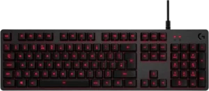 Tastiera Gaming Logitech G413, meccanica, tasti retroilluminati, telaio in alluminio spazzolato, tasti personalizzabili, layout italiano, Carbon/Nero
