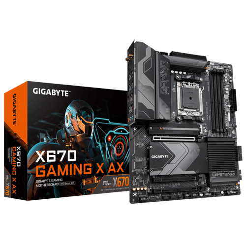 Gigabyte Scheda madre X670 Gaming X AX (X670, AM5, ATX, AMD), DDR5
